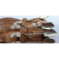 Indonesisch hardhouten lepelrek